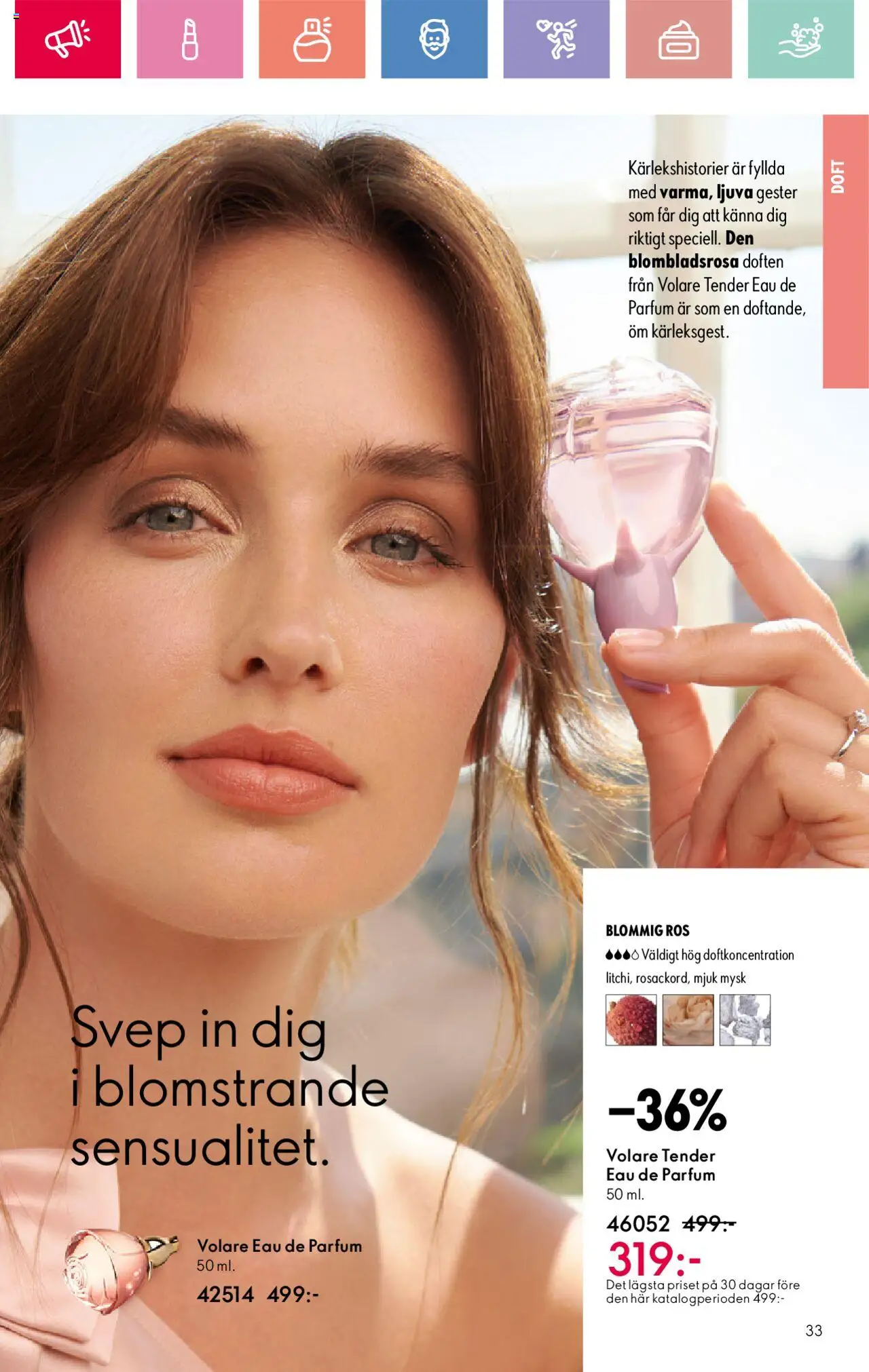 Oriflame reklamblad aktuell från 01.06.2025 | Sida: 33 | Produkter: Doft