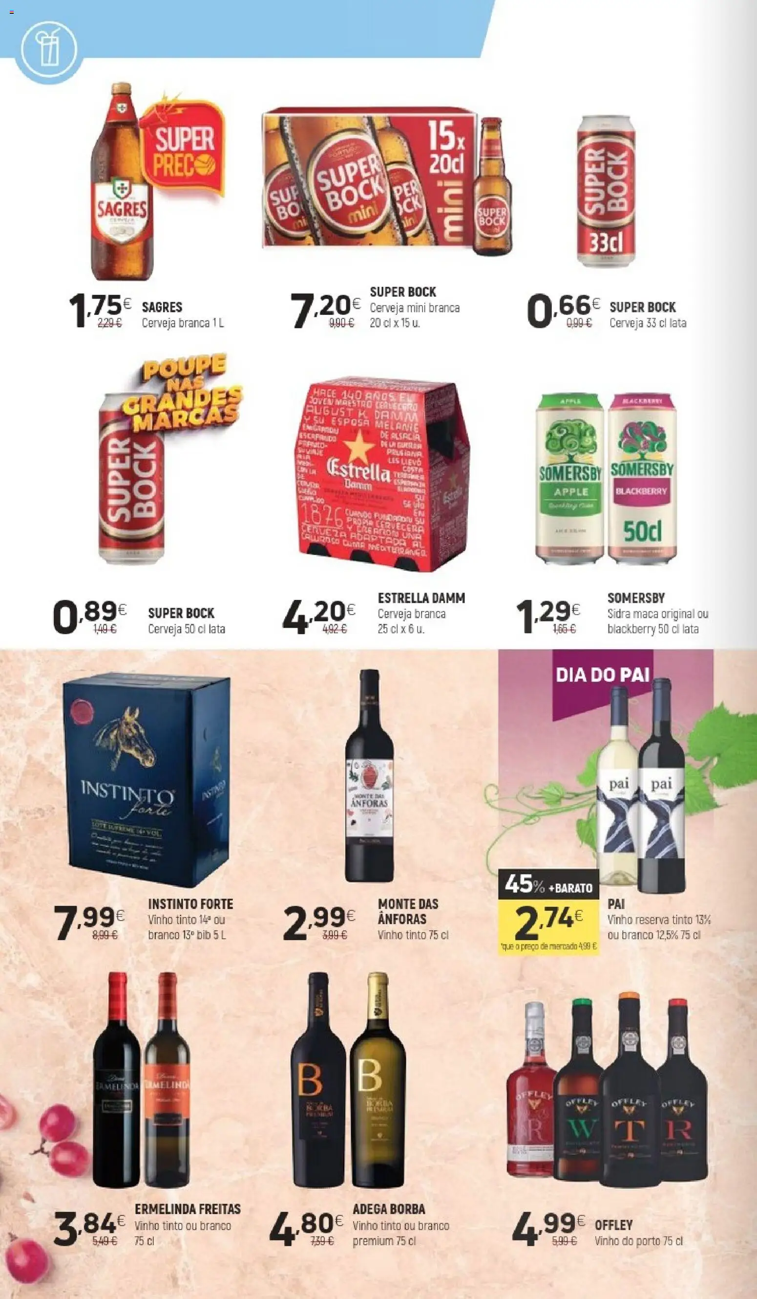 Coviran folheto │ válido de 10.03.2026 | Página: 16 | Produtos: Super bock, Vinho, Cerveja, Somersby
