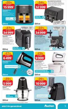 Auchan - Qilive ajánlataink - amely érvényes a következő dátumtól: 05.02.2026 | Oldal: 5