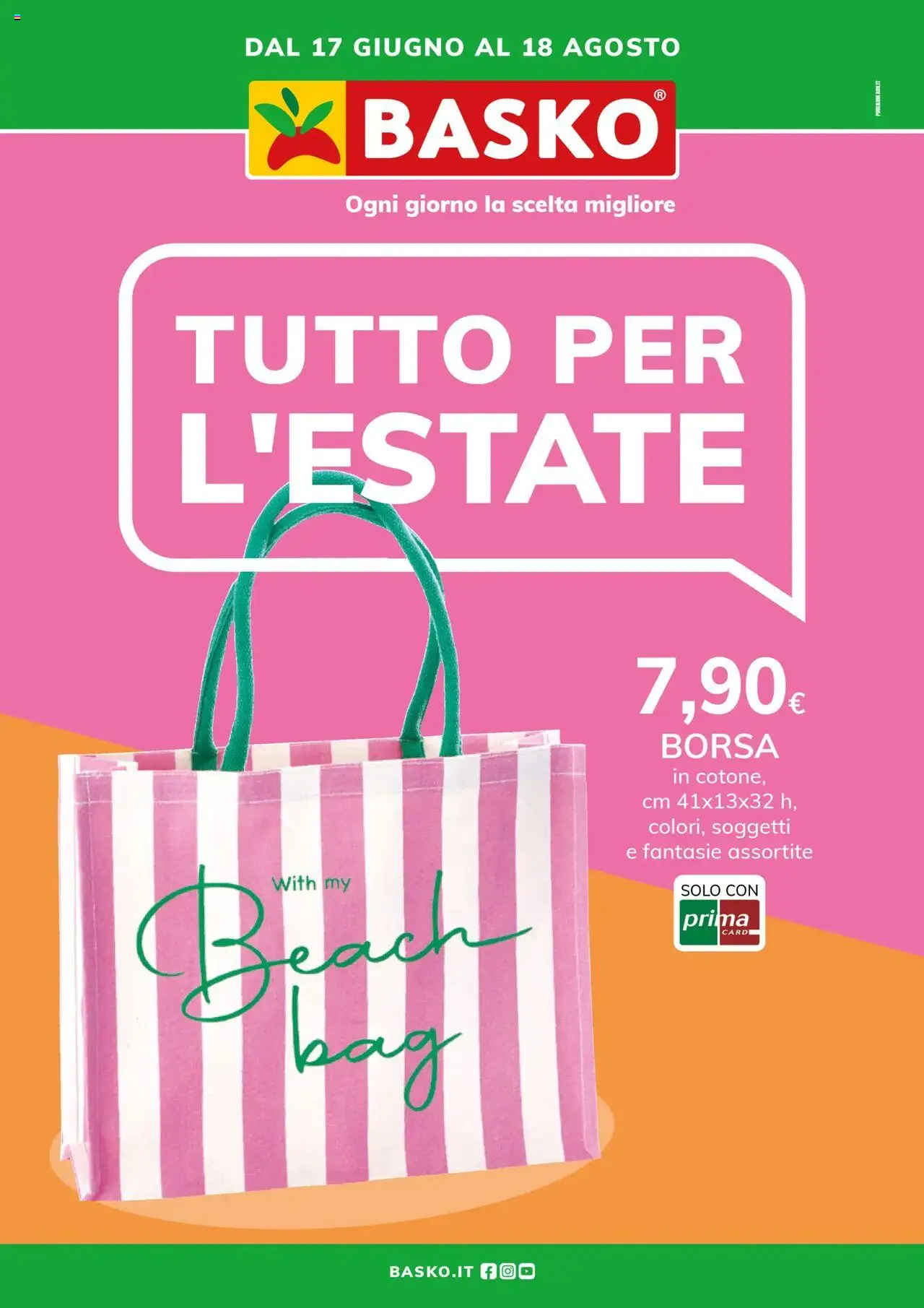 Volantino Basko del 17.06.2025 | Pagina: 1 | Prodotti: Borsa