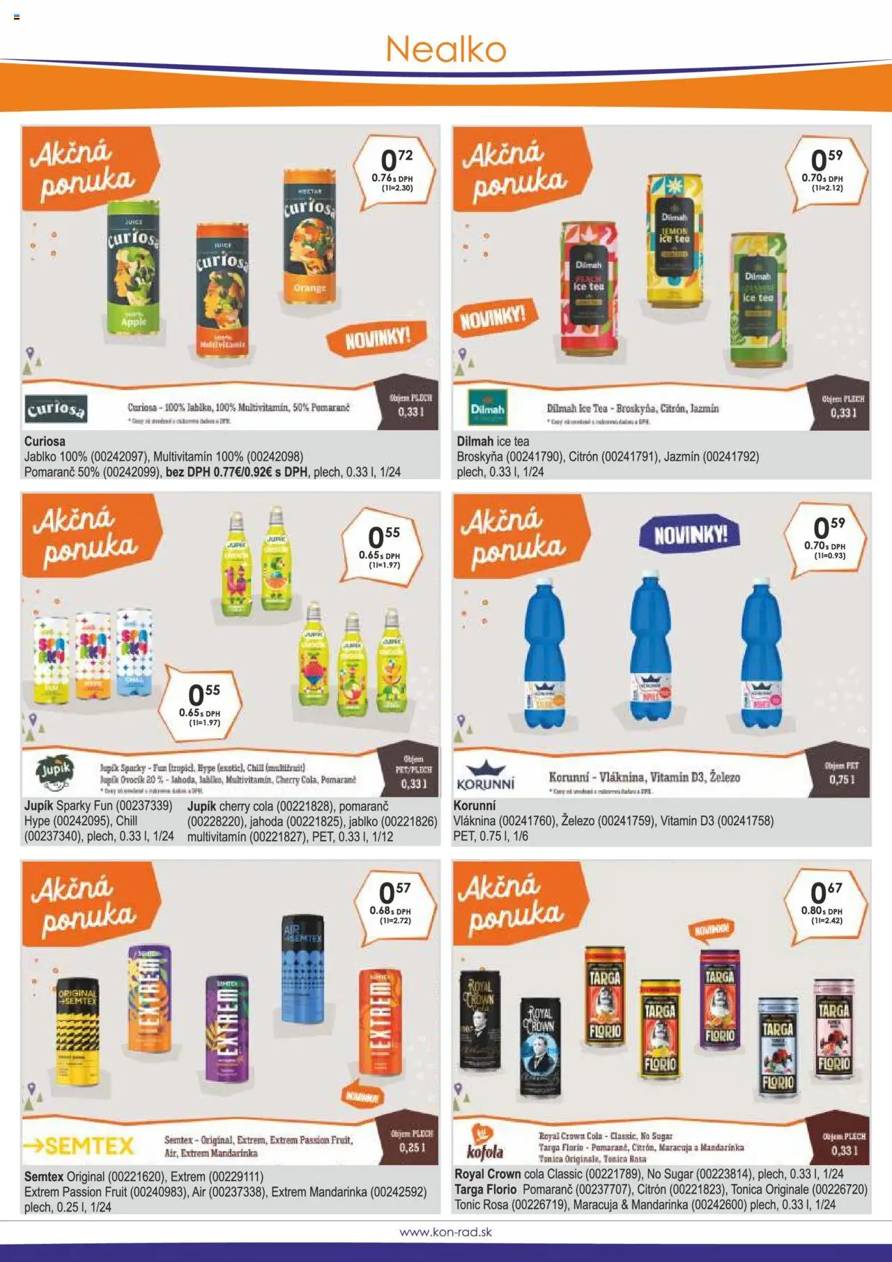 KON - RAD leták │ platný od 01.08.2025 | Strana: 30 | Produkty: Apple, Kofola, Cola