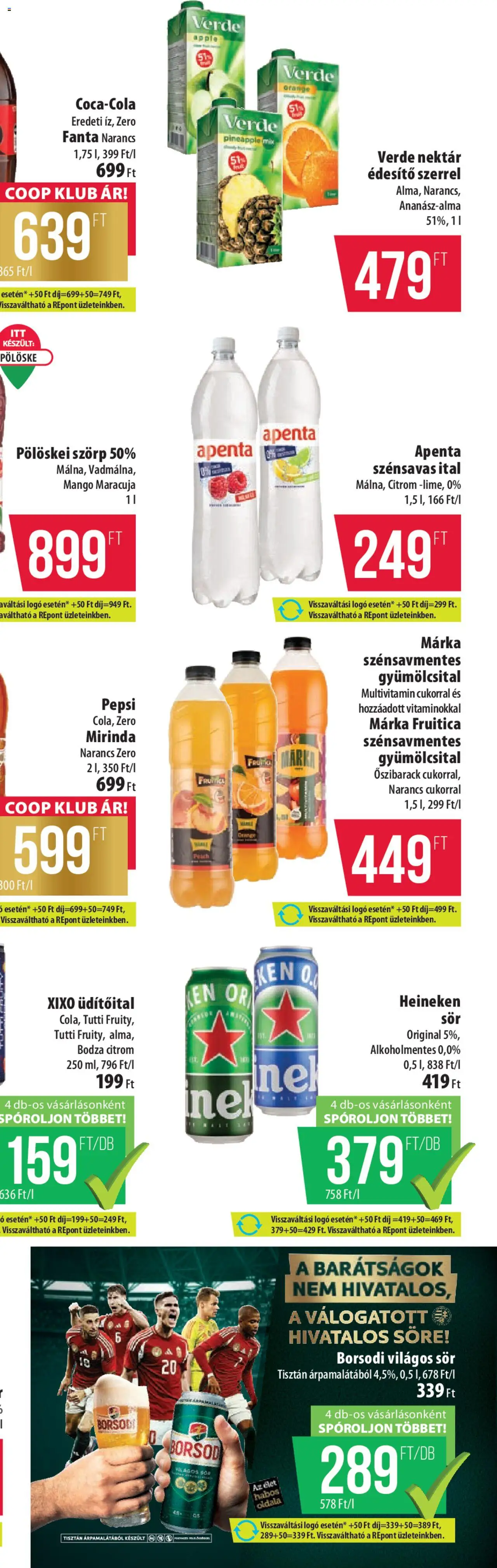 COOP akciós ujság - amely érvényes a következő dátumtól: 09.10.2025 | Oldal: 17 | Termékek: Szörp, Gyümölcsital, Multivitamin, Citrom