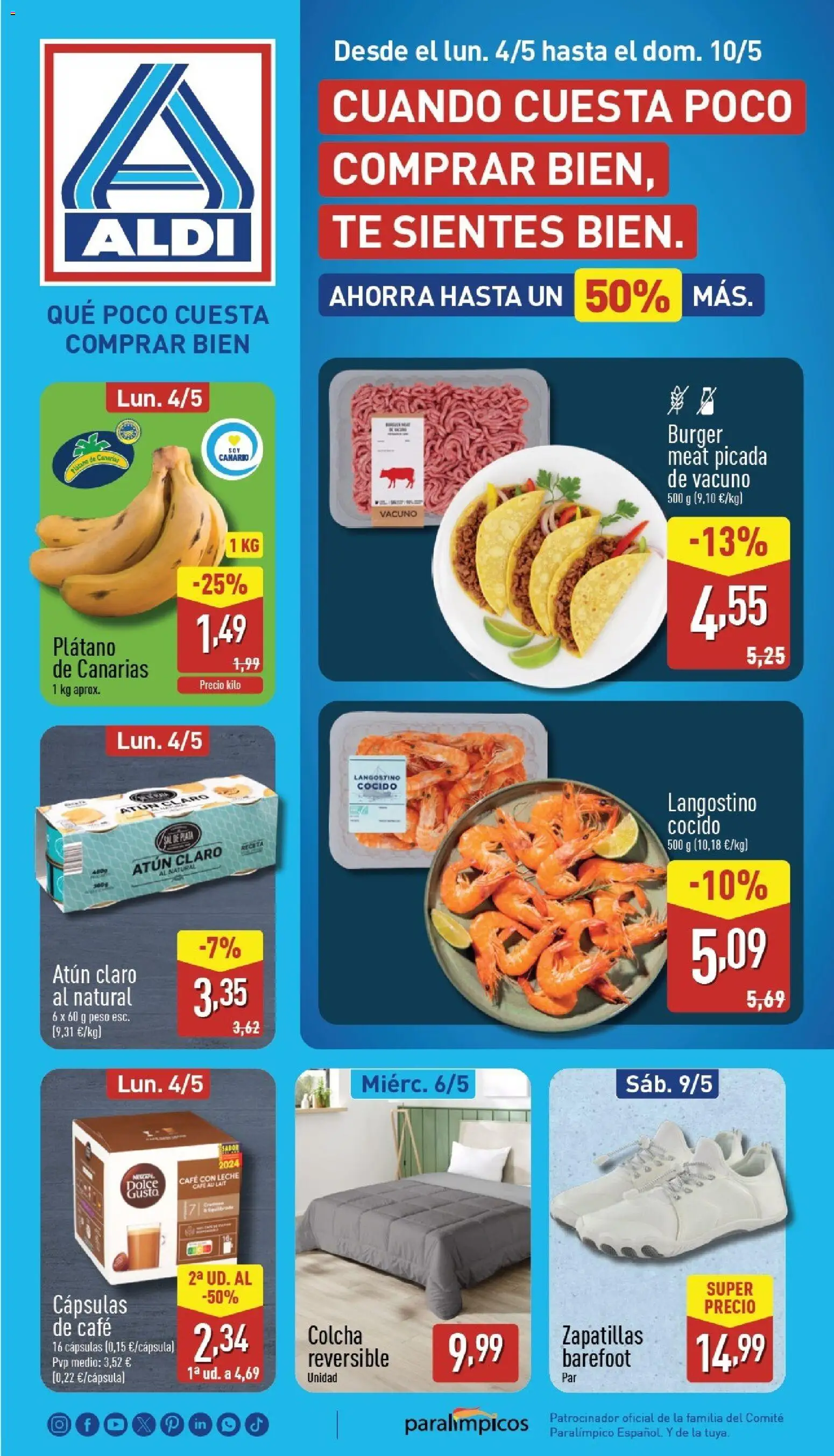 Aldi folleto Canarias │ válido desde el 04.05.2026 | Página: 1