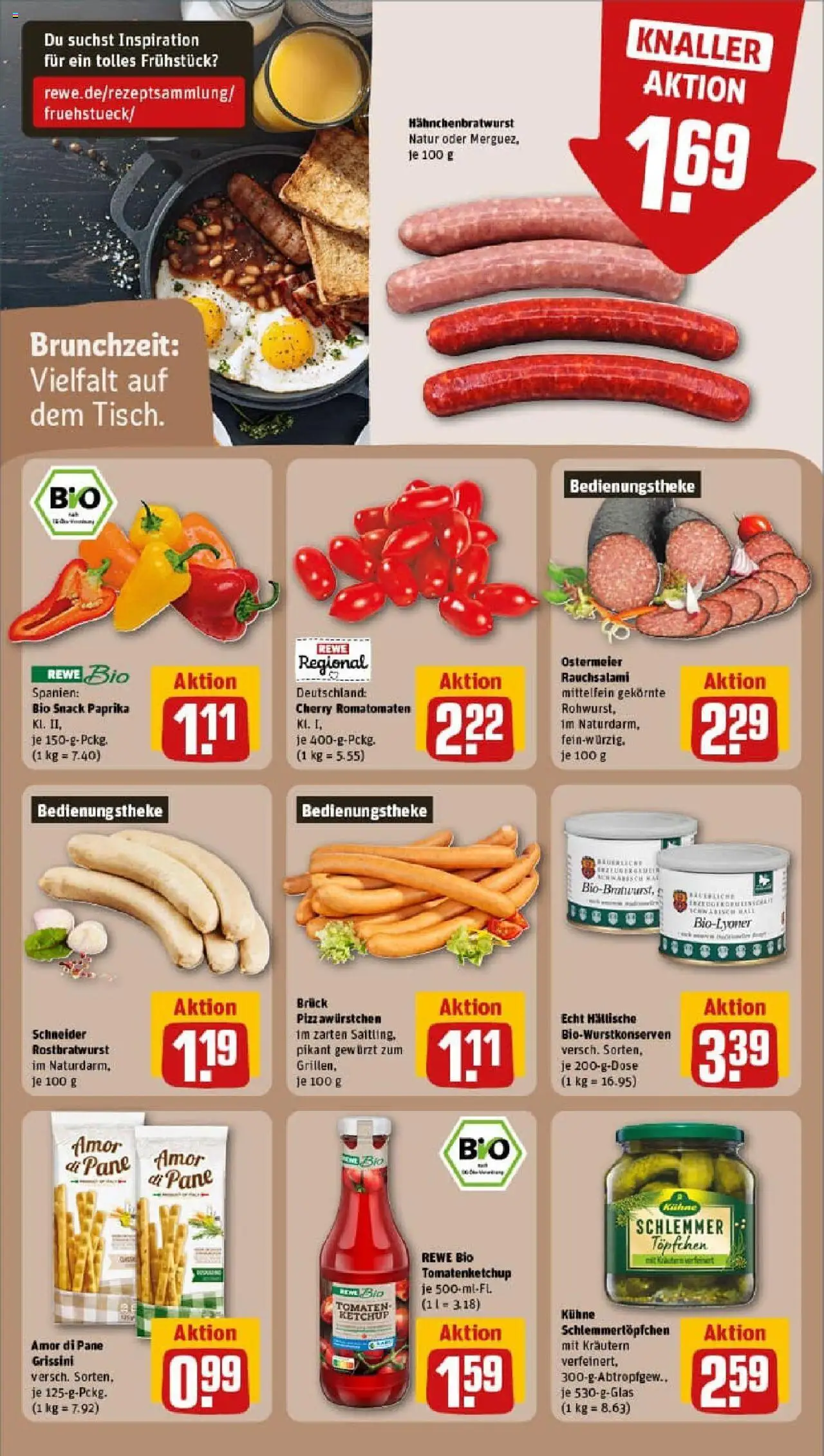 Rewe prospekt Singen	 - gültig ab dem 06.07.2025 | Seite: 14 | Produkte: Pane, Tomaten, Paprika, Ketchup