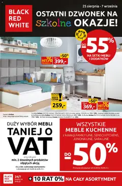 Pogląd oferty "Black Red White promocje" - ważna od 25.08.2025