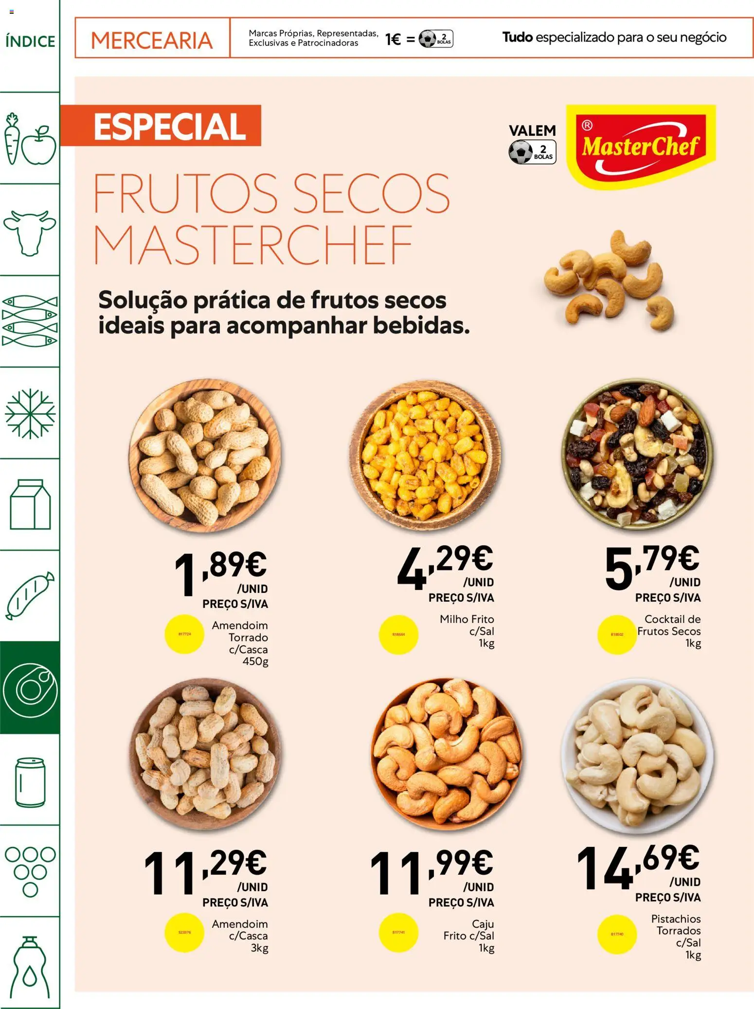 Recheio - Horeca Bons Negócios Madeira │ válido de 14.04.2026 | Página: 20 | Produtos: Milho