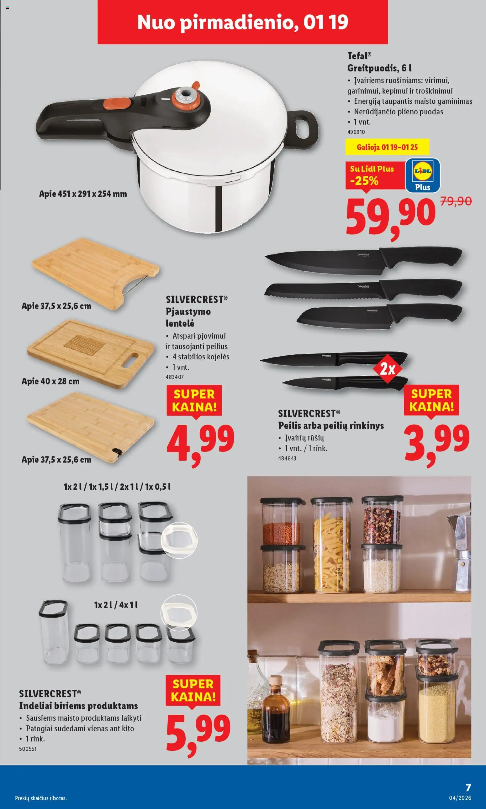LIDL akcijos nuo 19.01.2026 | Puslapis: 7
