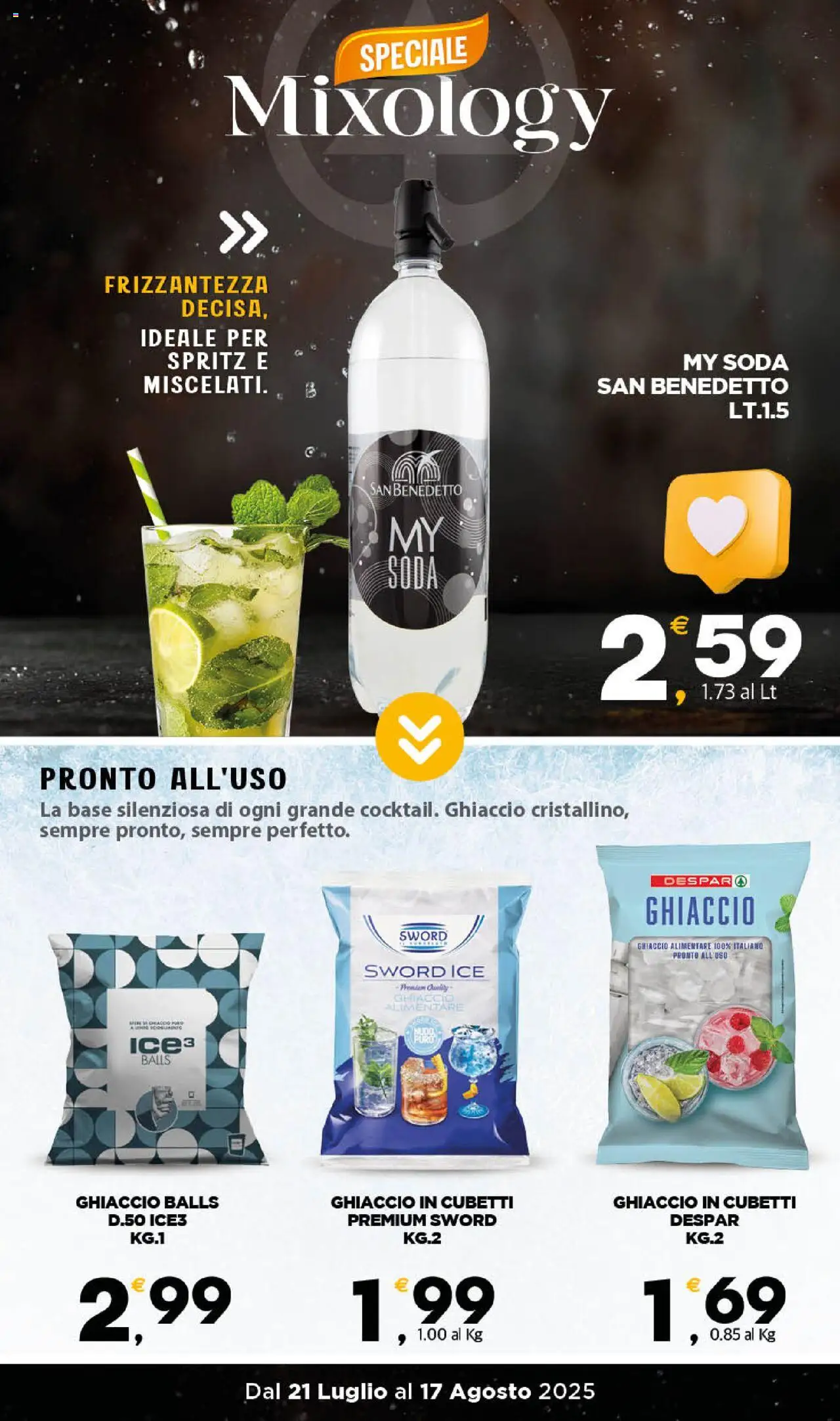 Volantino Interspar del 21.07.2025 | Pagina: 1