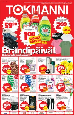 Tokmanni-mainoslehti voimassa 09.03.2026 alkaen