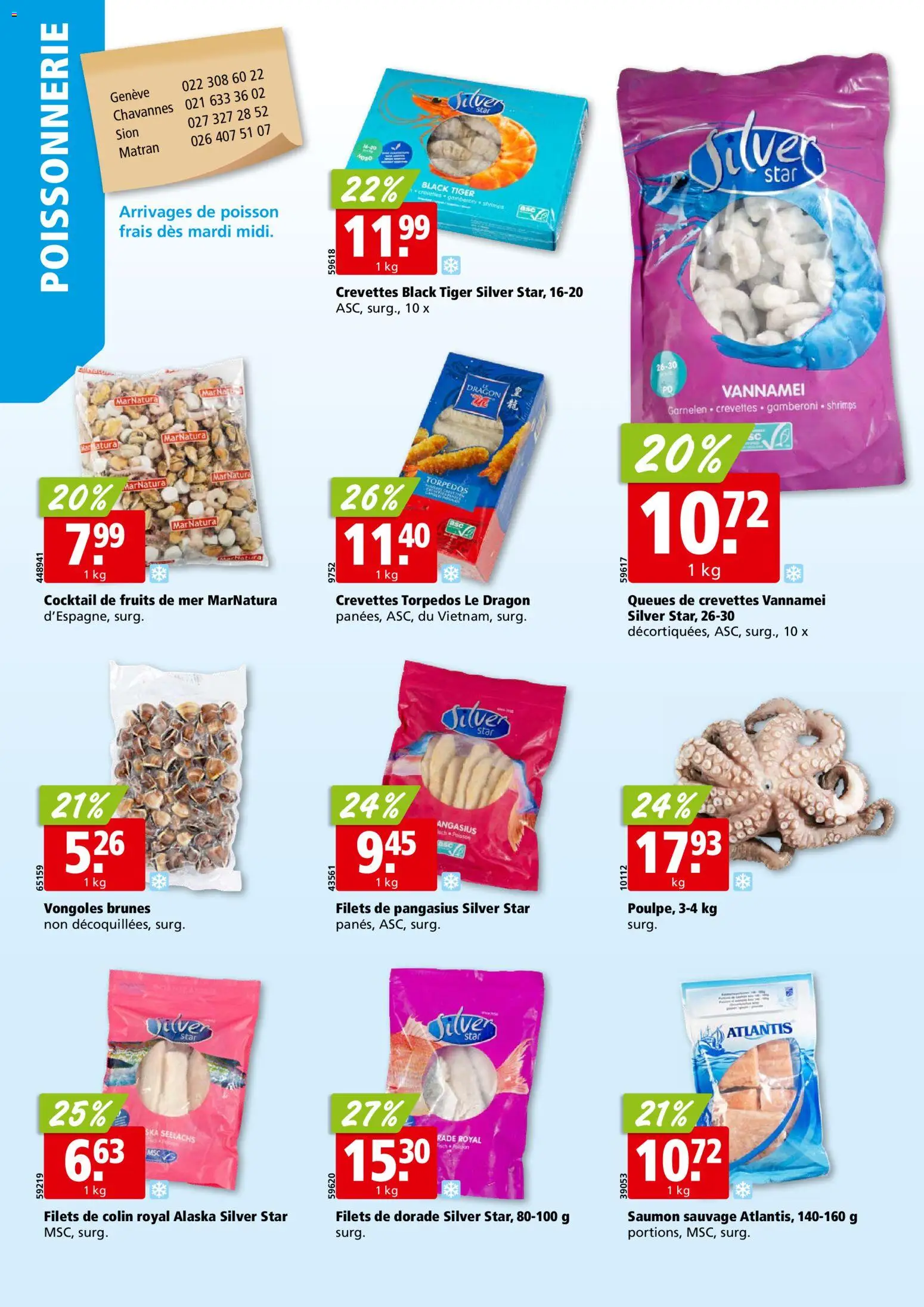 Aligro Aktionen Chavannes, Matran, Genève, Sion – gültig ab 05.01.2026 | Seite: 4 | Produkte: Garnelen