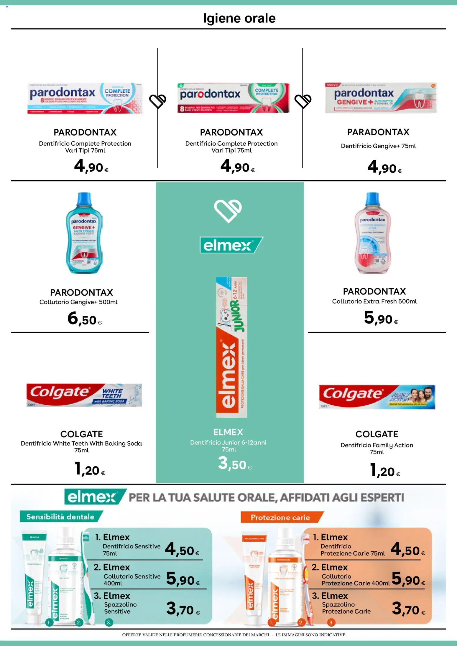 Volantino Idea bellezza del 27.03.2026 | Pagina: 17 | Prodotti: Dentifricio, Spazzolino, Collutorio