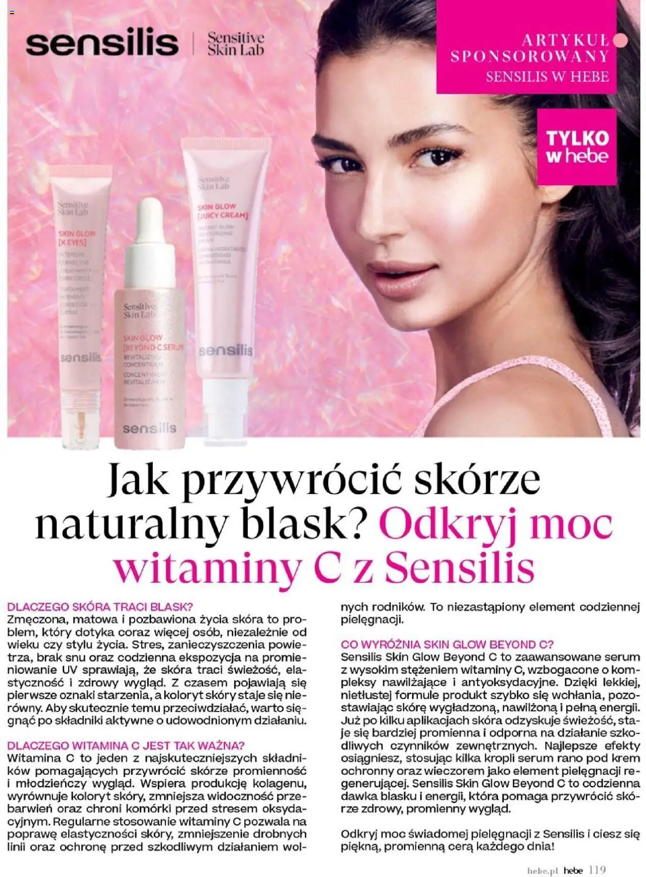 Hebe Gazetka - Magazyn od 01.07.2025 | Strona: 119 | Produkty: Krem