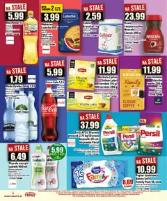 Pogląd oferty "Topaz gazetka - Ceny małe na stałe" - ważna od 12.03.2026 | Strona: 4 | Produkty: Papier toaletowy, Persil, Coca cola, Herbata