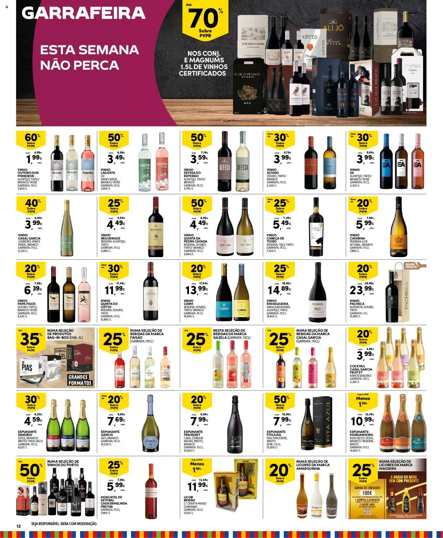 Continente - Madeira │ válido de 16.12.2025 | Página: 12 | Produtos: Espumante, Lagosta, Licor, Chávenas