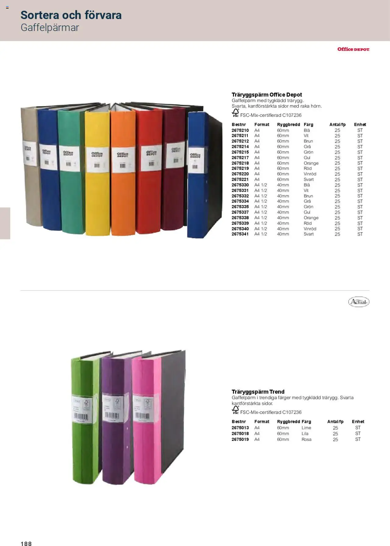 Office Depot reklamblad aktuell från 01.02.2025 | Sida: 190 | Produkter: Lime