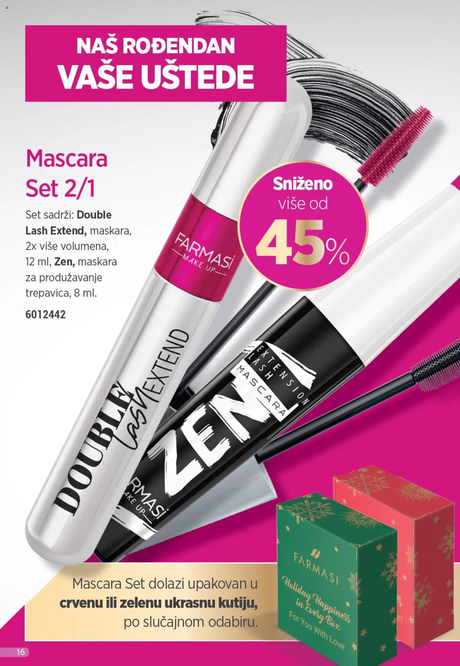 Farmasi katalog - važi od 01.11.2025 | Strana: 16 | Proizvode: Maskara