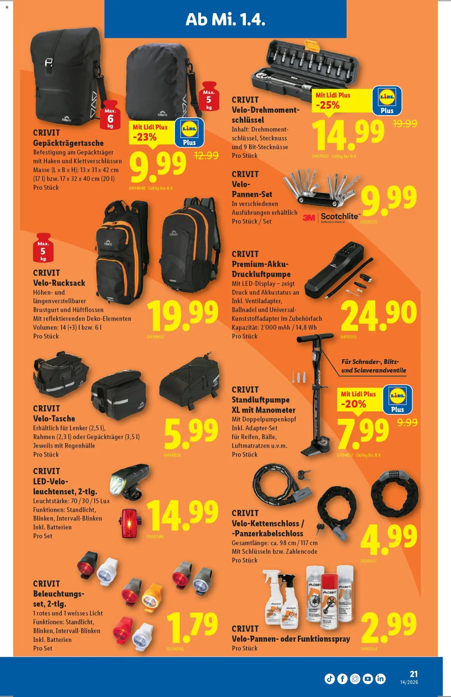 Lidl aktionen – gültig ab 01.04.2026 | Seite: 23