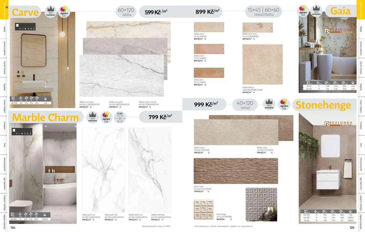 Siko koupelny katalog Koupelny 2025/2026 od 14.10.2025 | Strana: 63 | Produkty: Dlažba, Wc, Cotto