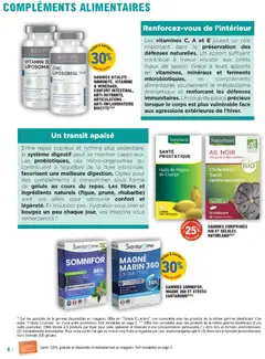 E.Leclerc - Prévisualisation de E.Leclerc Parapharmacie valide à partir de 30.12.2025 | Page: 6 | Produits: Rhubarbe, Ail, Digestif, Huile