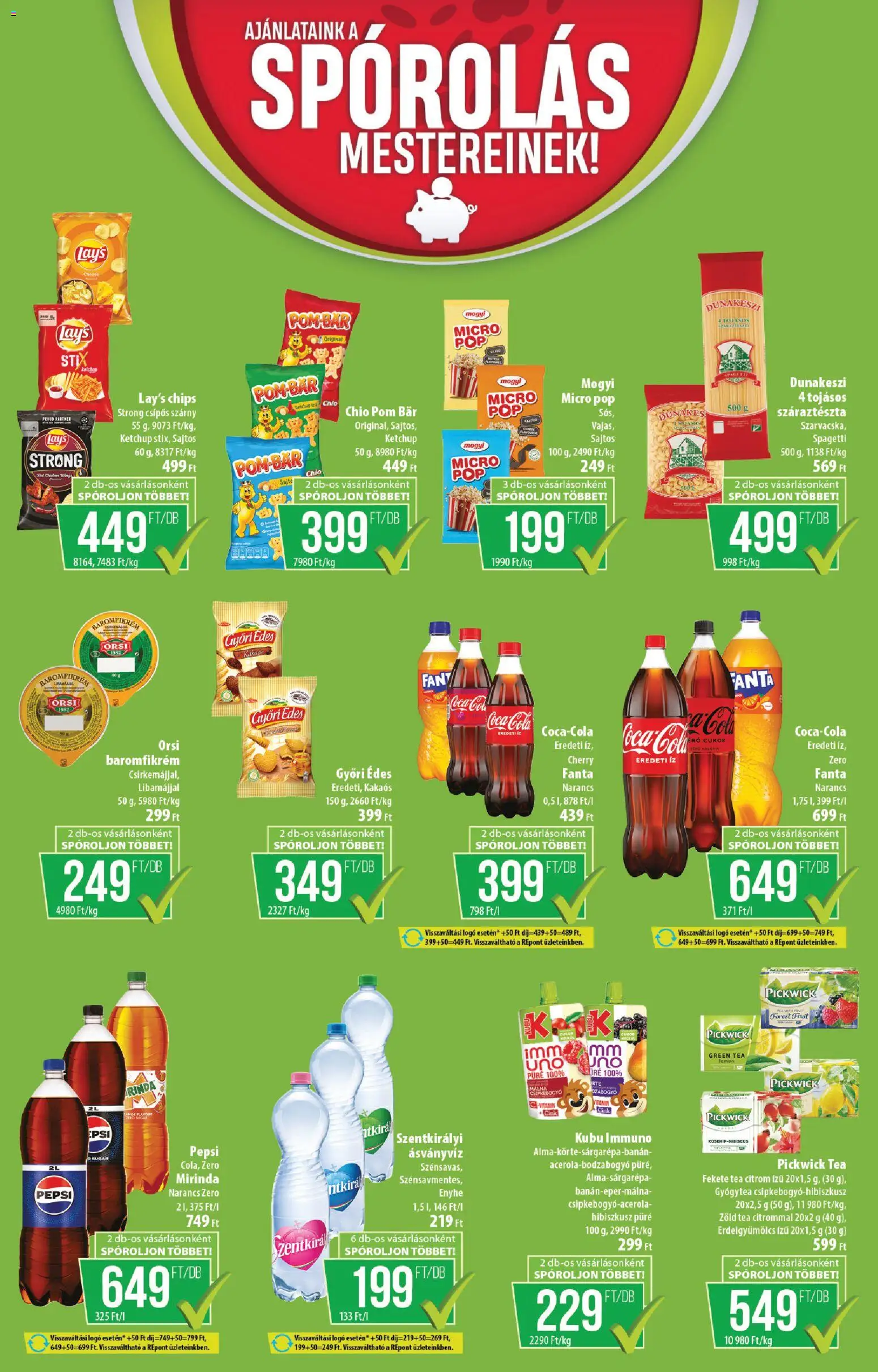 COOP akciós ujság - amely érvényes a következő dátumtól: 29.01.2026 | Oldal: 8 | Termékek: Pepsi, Gyógytea, Ketchup, Száraztészta