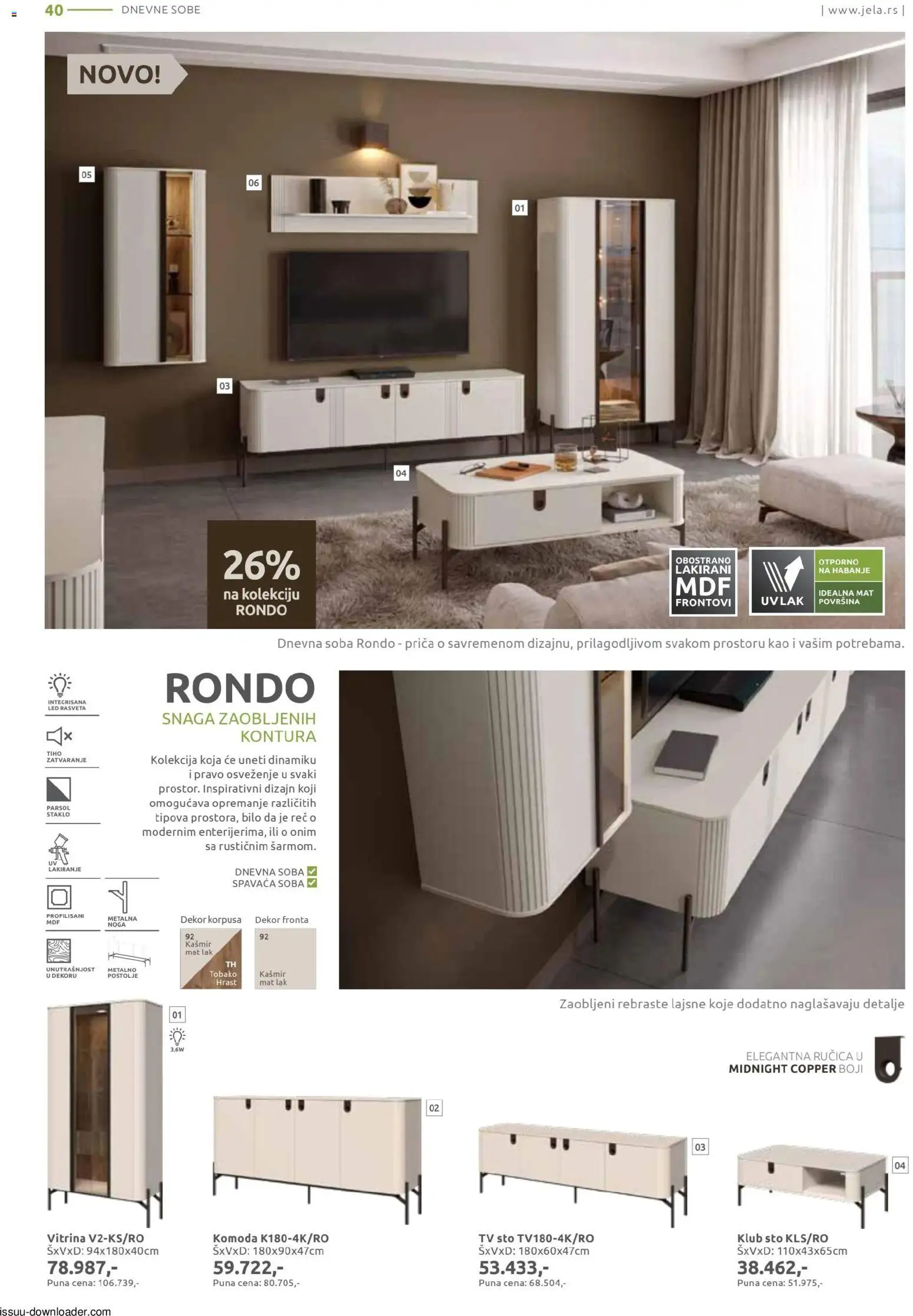 Jela katalog - važi od 09.02.2026 | Strana: 40 | Proizvode: Komoda, Sto