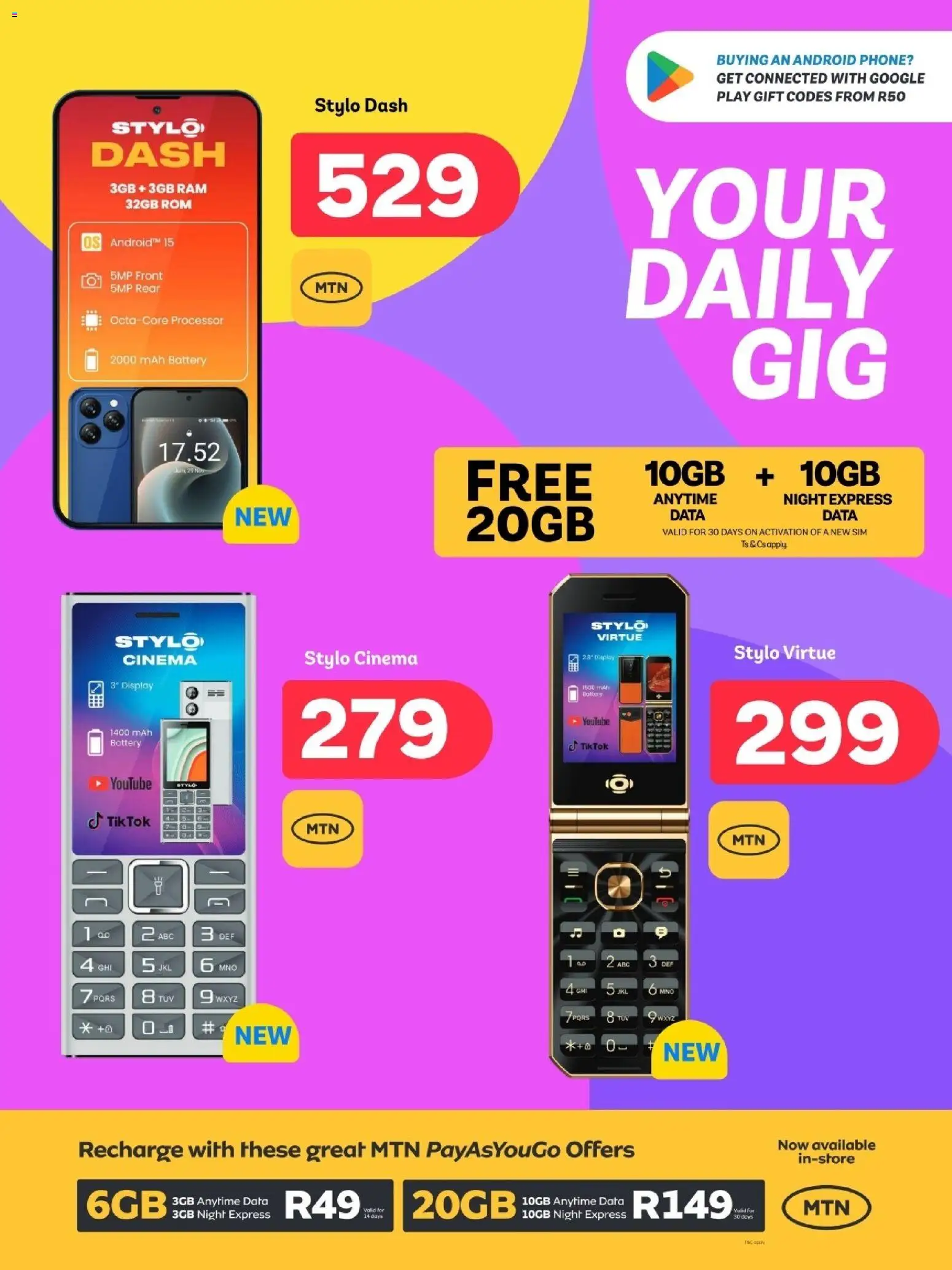 New PEP Stores catalogue – valid from 25.02.2026 | Page: 2 | Products: Data, Sim, Phone, Battery