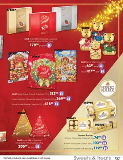 Clicks specials catalogue – valid from 28.10.2025 | Page: 137 | Products: Sweets, Box, Milk, Chocolate