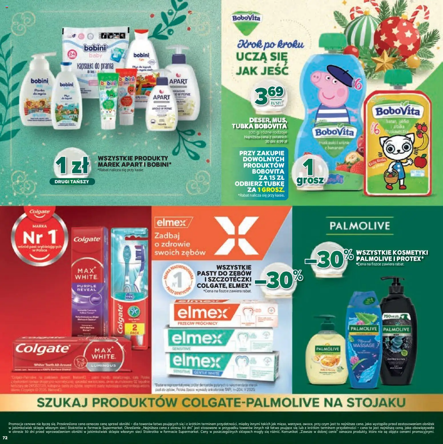 Stokrotka Gazetka - Boże Narodzenie od 11.12.2025 | Strona: 72 | Produkty: Stokrotka, Kosmetyki, Kapsułki do prania