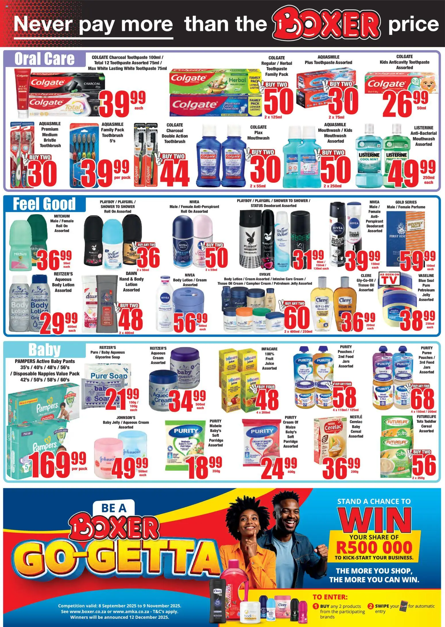 New Boxer catalogue – valid from 23.10.2025 | Page: 10 | Products: Soap, Antiperspirant, Vegetables, Nappies
