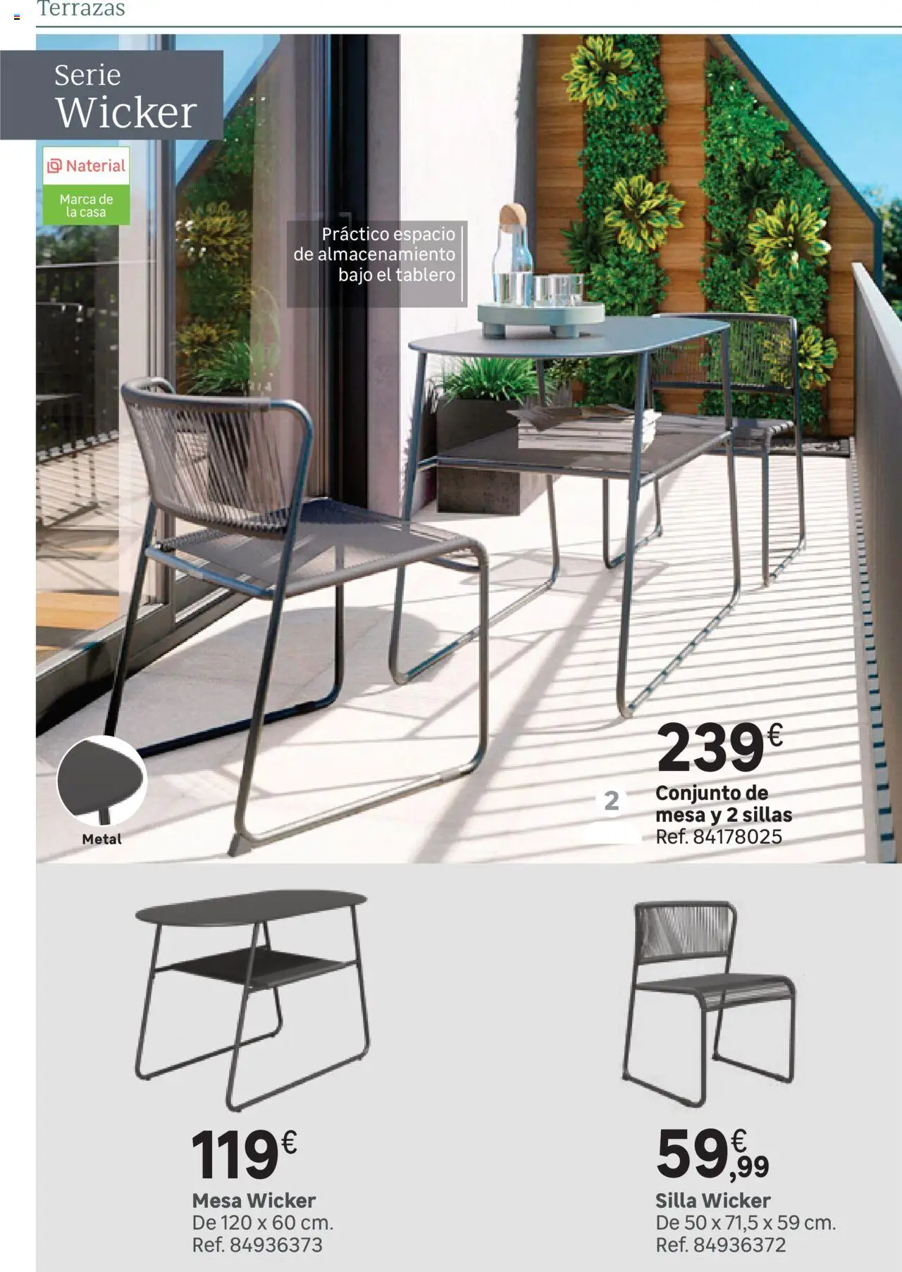 Leroy Merlin catálogo │ válido desde el 25.03.2025 | Página: 10 | Productos: Mesa, Silla