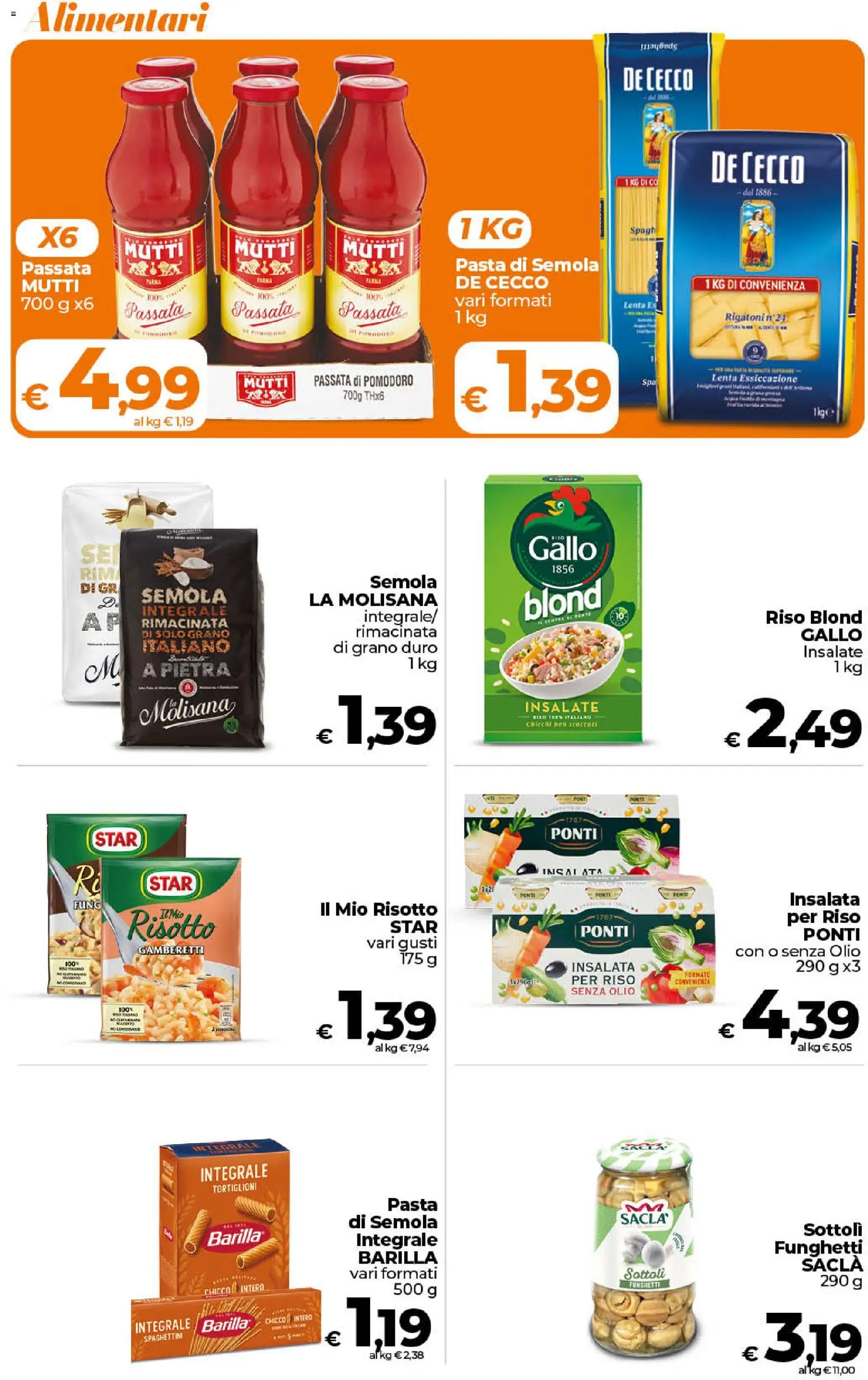 Volantino Ipercoop del 17.04.2026 | Pagina: 27 | Prodotti: Pomodoro, Olio, Passata di pomodoro, Gamberetti