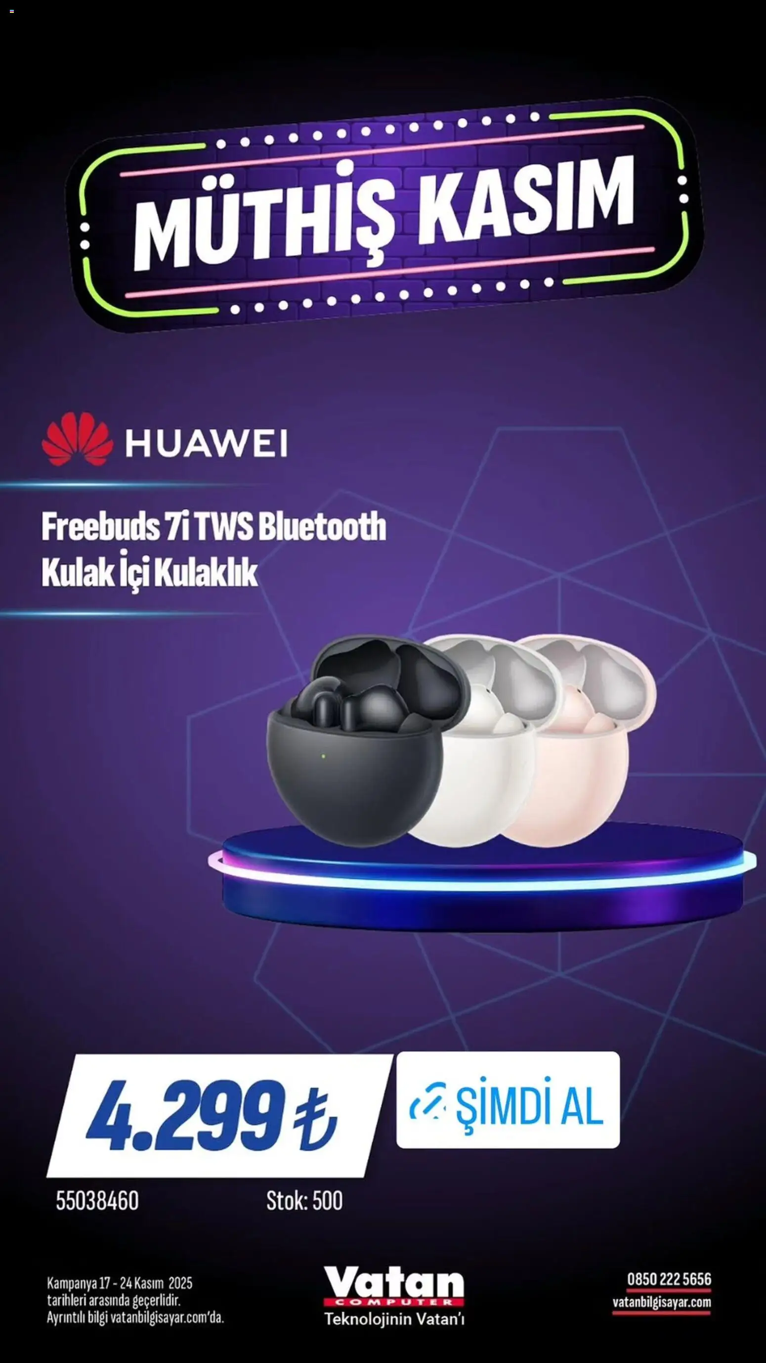 Vatan Bilgisayar Black Friday - 17.11.2025 tarihinden itibaren geçerlidir | Sayfa: 8 | Ürünler: Kulaklık