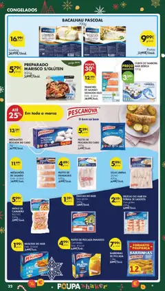 Pré-visualização BACALHAU PASCOAL LOMBOS, Lombos de bacalhau pronto a cozinhar, 700g válido de 09.12.2025 | Página: 28