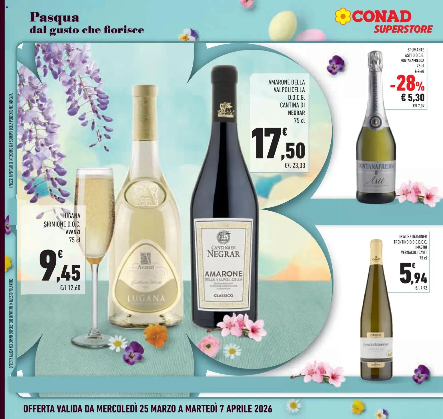 Volantino Conad del 25.03.2026 | Pagina: 8 | Prodotti: Spumante