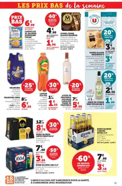  | Page: 11 | Produits: Biere blonde 1664, Glaces, Poireaux, Bière