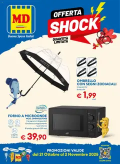 Anteprima del volantino MD Discount Sassari catalogo valido a partire dal 21.10.2025