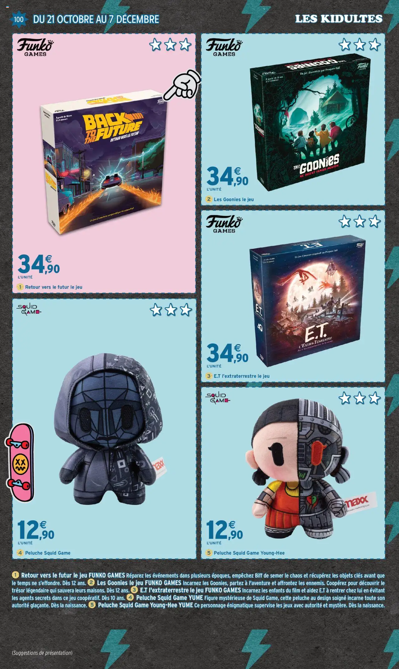 {H1} | Page: 100 | Produits: Peluche, Jeux, Thé