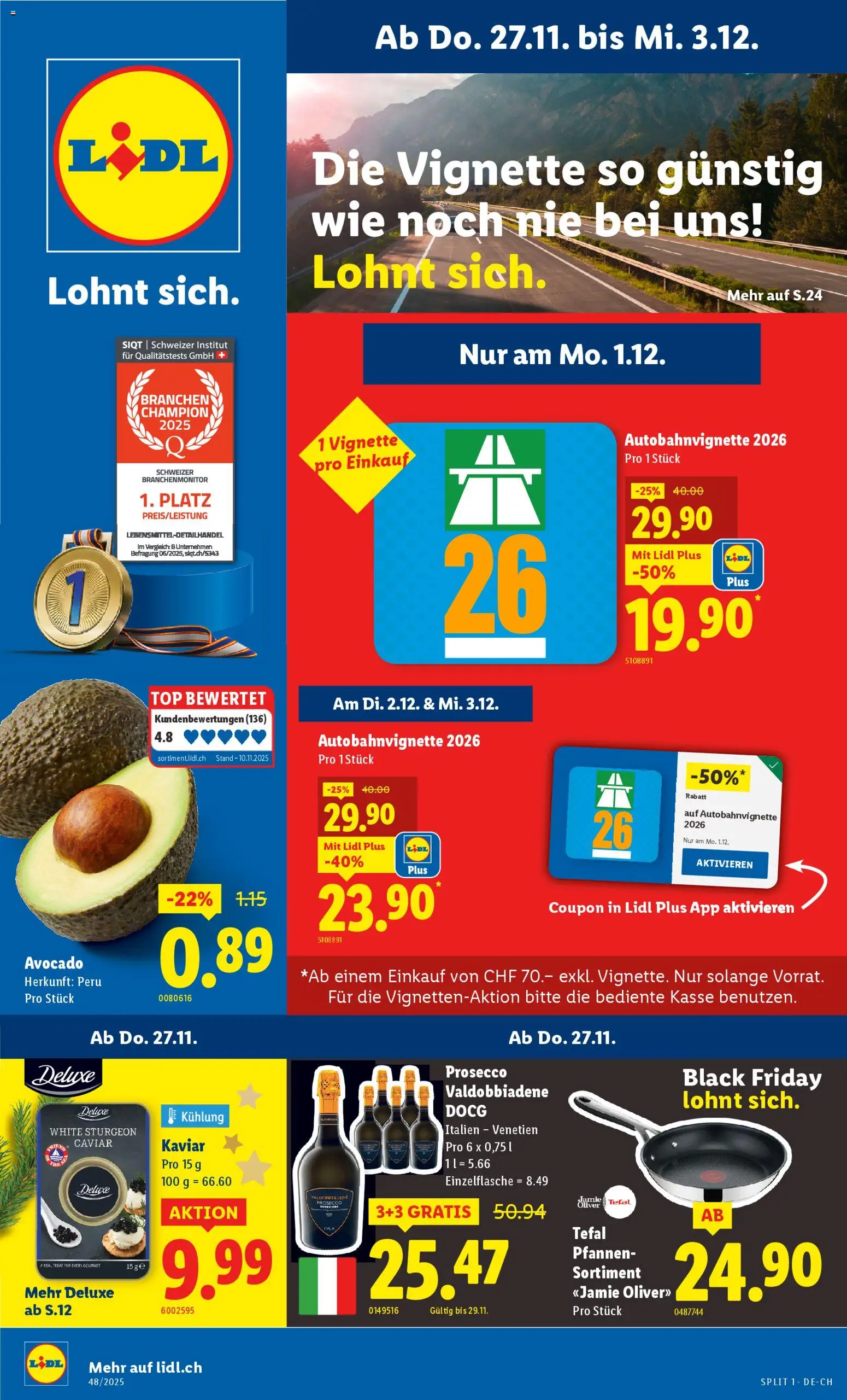 Lidl Aktionen – gültig ab 27.11.2025 | Seite: 1