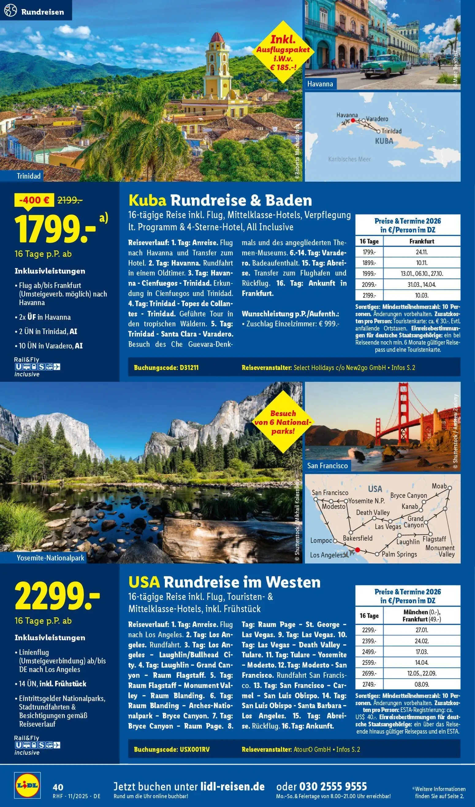 Lidl Reisen  - Black Friday – gültig ab 29.10.2025 | Seite: 40 | Produkte: Uhr