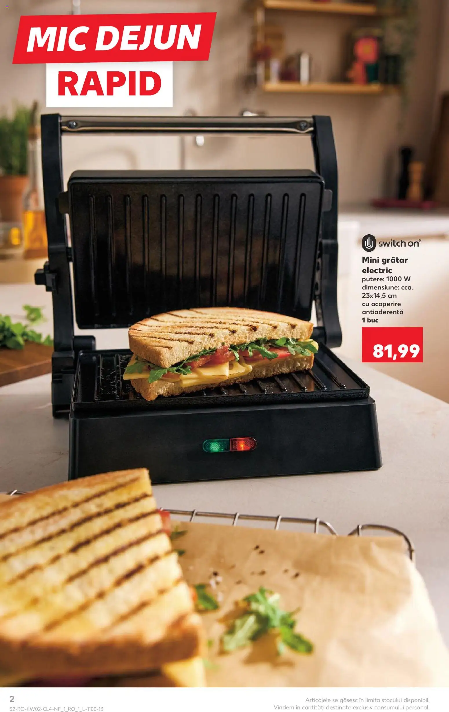 Noul catalog Kaufland – valabil de la 07.01.2026 | Pagină: 2 | Produse: Grill, Grătar