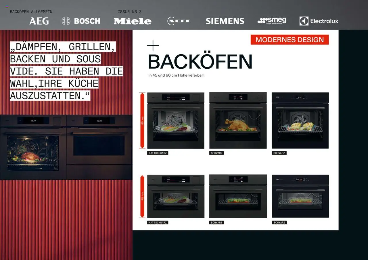 Höffner Alno – gültig ab 22.09.2025 | Seite: 116 | Produkte: Miele, Bosch, Siemens, Backofen