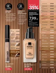 Pré-visualização Power Stay 24H Base de Maquilhagem, 30 ml Power Stay 24H Foundation + Niacinamide válido de 01.04.2026 | Página: 39 | Produtos: Maquilhagem, Corretor, Base