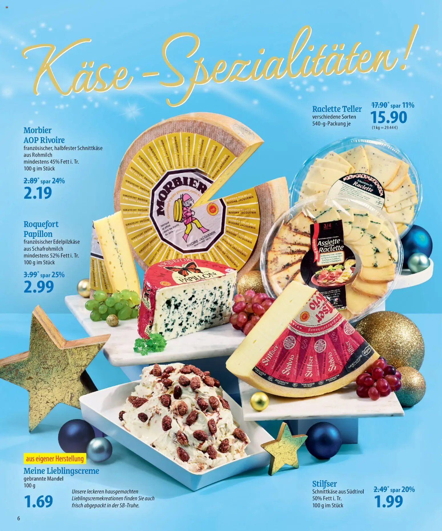 Famila Frohes Festessen – gültig ab 15.12.2025 | Seite: 6 | Produkte: Jura, Milch, Käse, Raclette