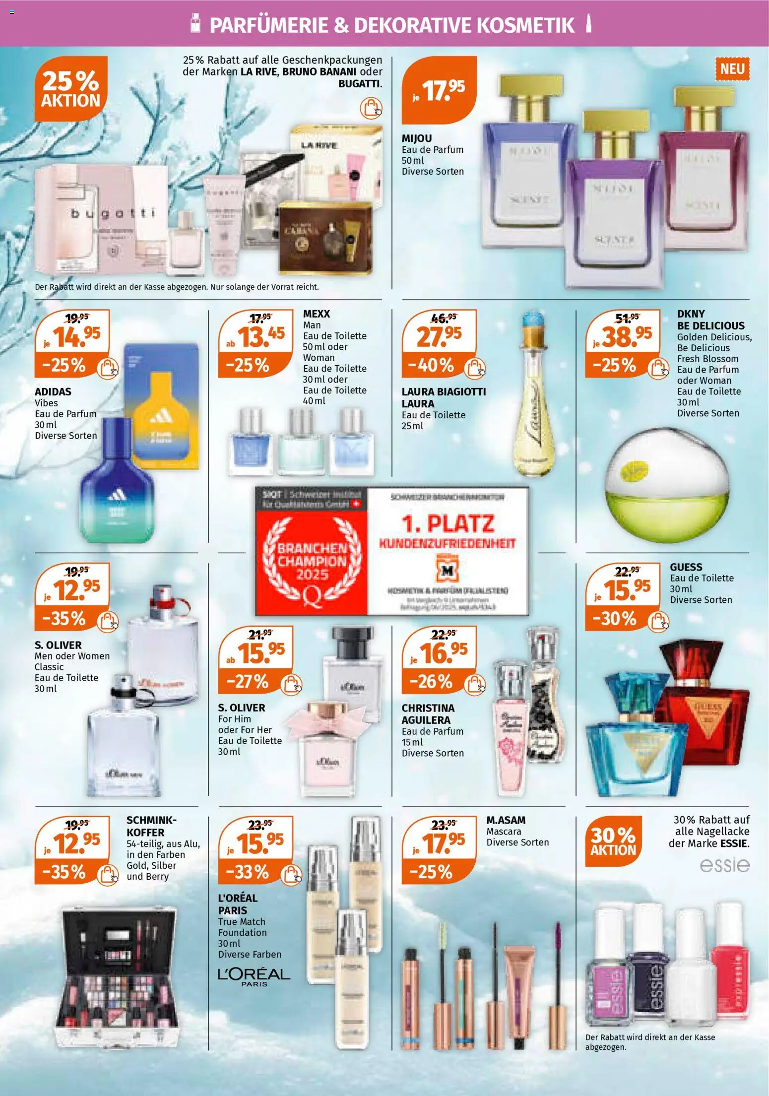 Müller Aktionen – gültig ab 08.01.2026 | Seite: 2 | Produkte: Eau de Parfum, Parfüm, Foundation, Mascara