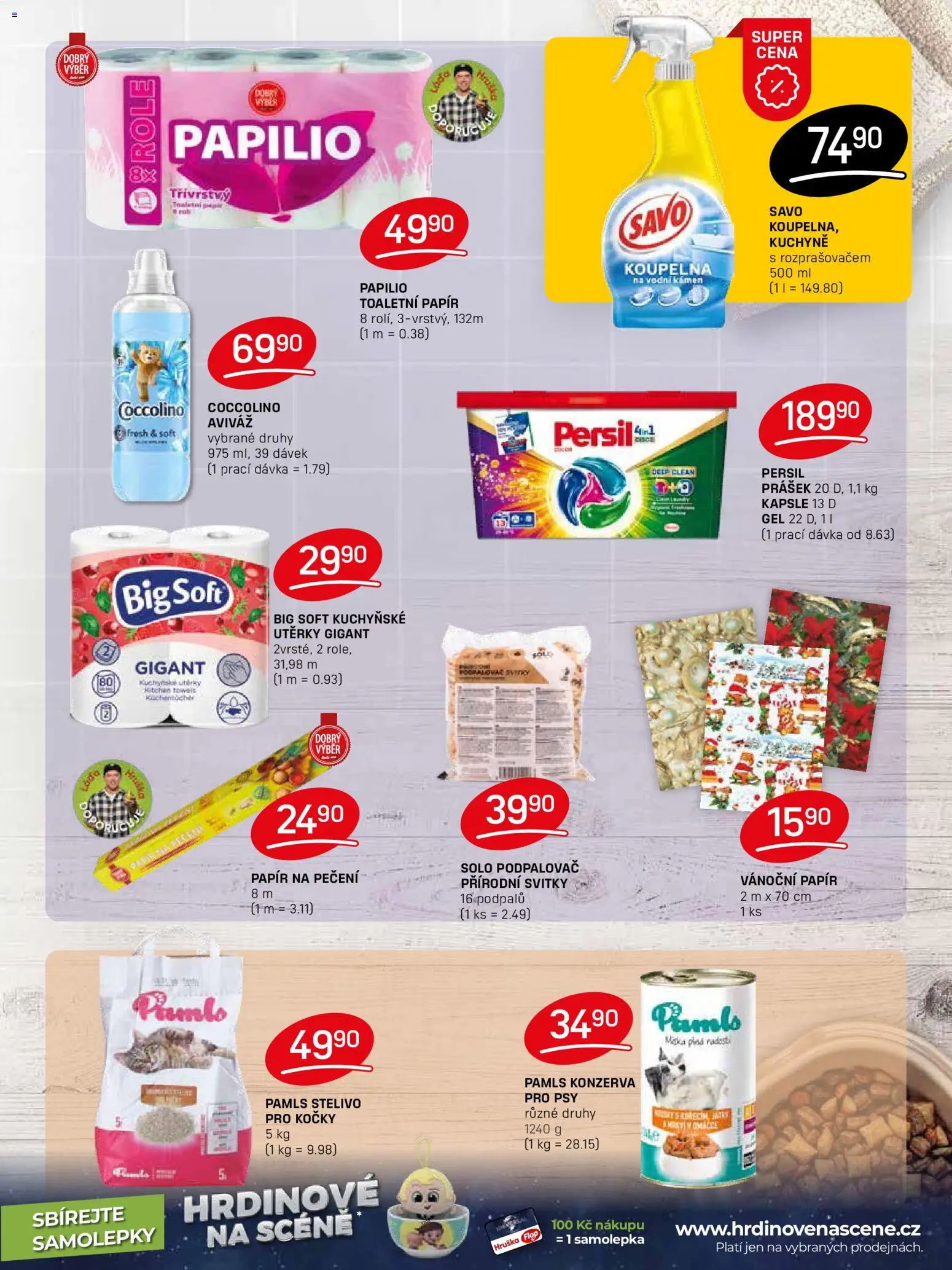 Flop leták od 12.11.2025 | Strana: 11 | Produkty: Aviváž, Savo, Stelivo, Papír na pečení