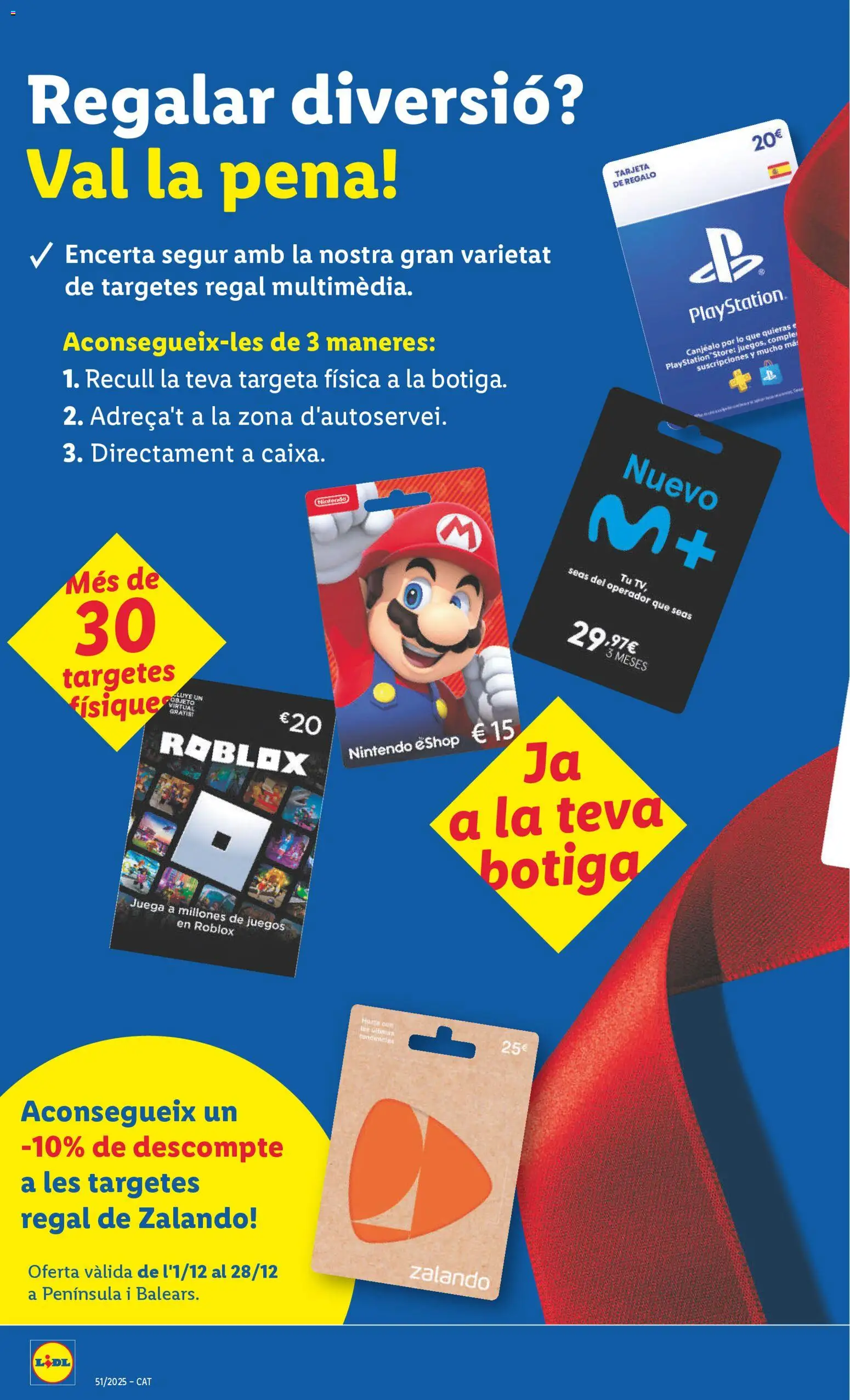 Lidl folleto de bazar │ válido desde el 22.12.2025 | Página: 18 | Productos: Nintendo, Playstation, Juega