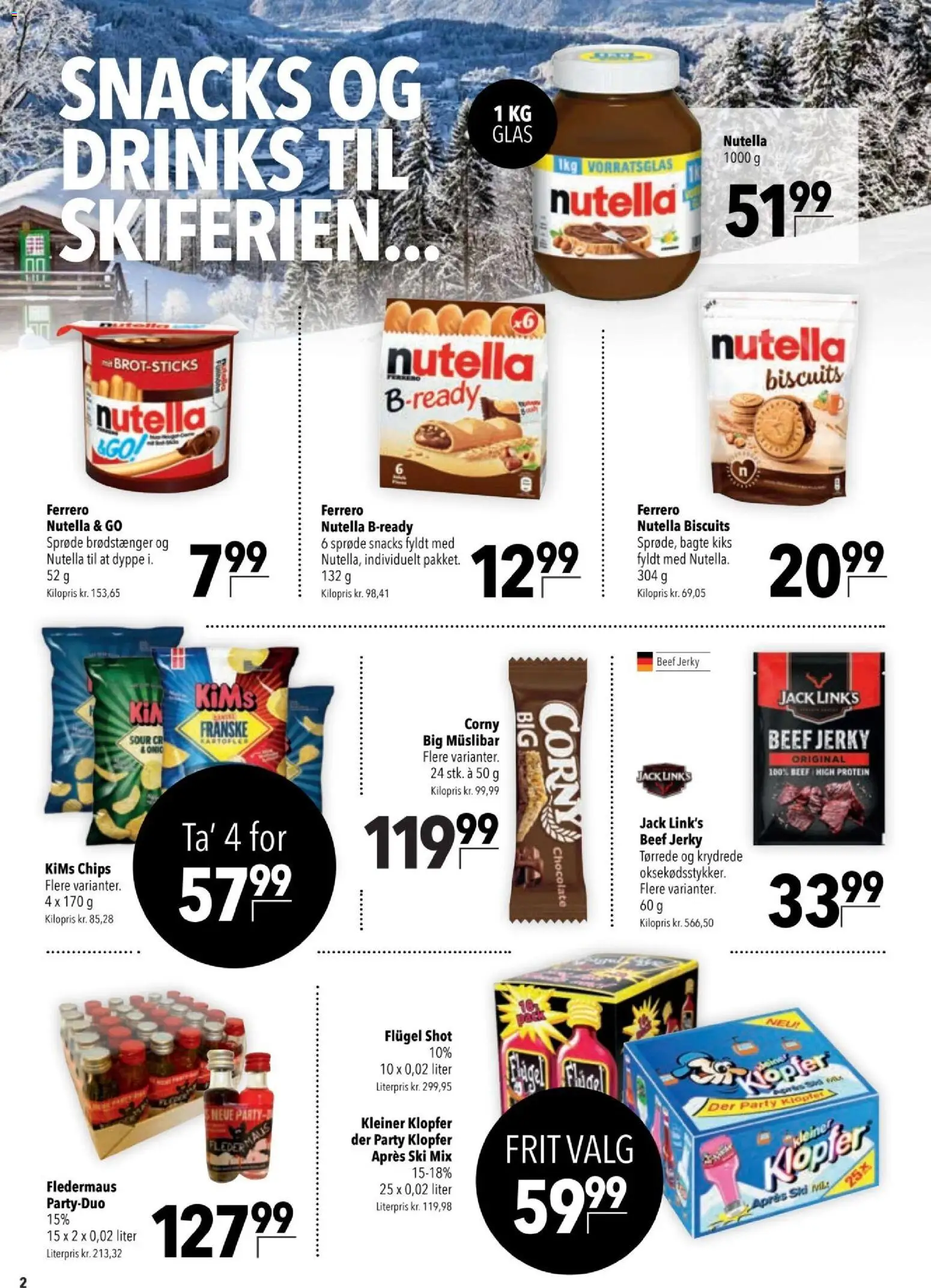 CITTI tilbudsavis – gyldig fra 04.02.2026 | Side: 2 | Produkter: Chips, Kartofler, Nutella