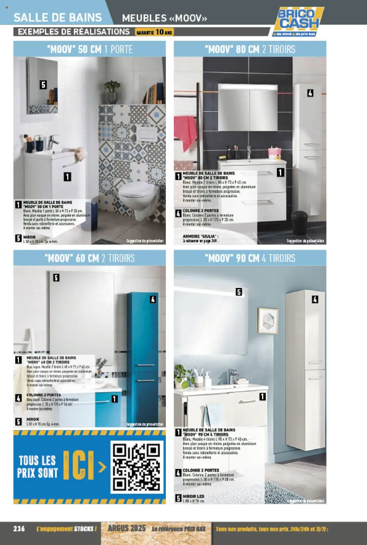 {H1} | Page: 236 | Produits: Porte, Armoire, Tiroirs, Miroir