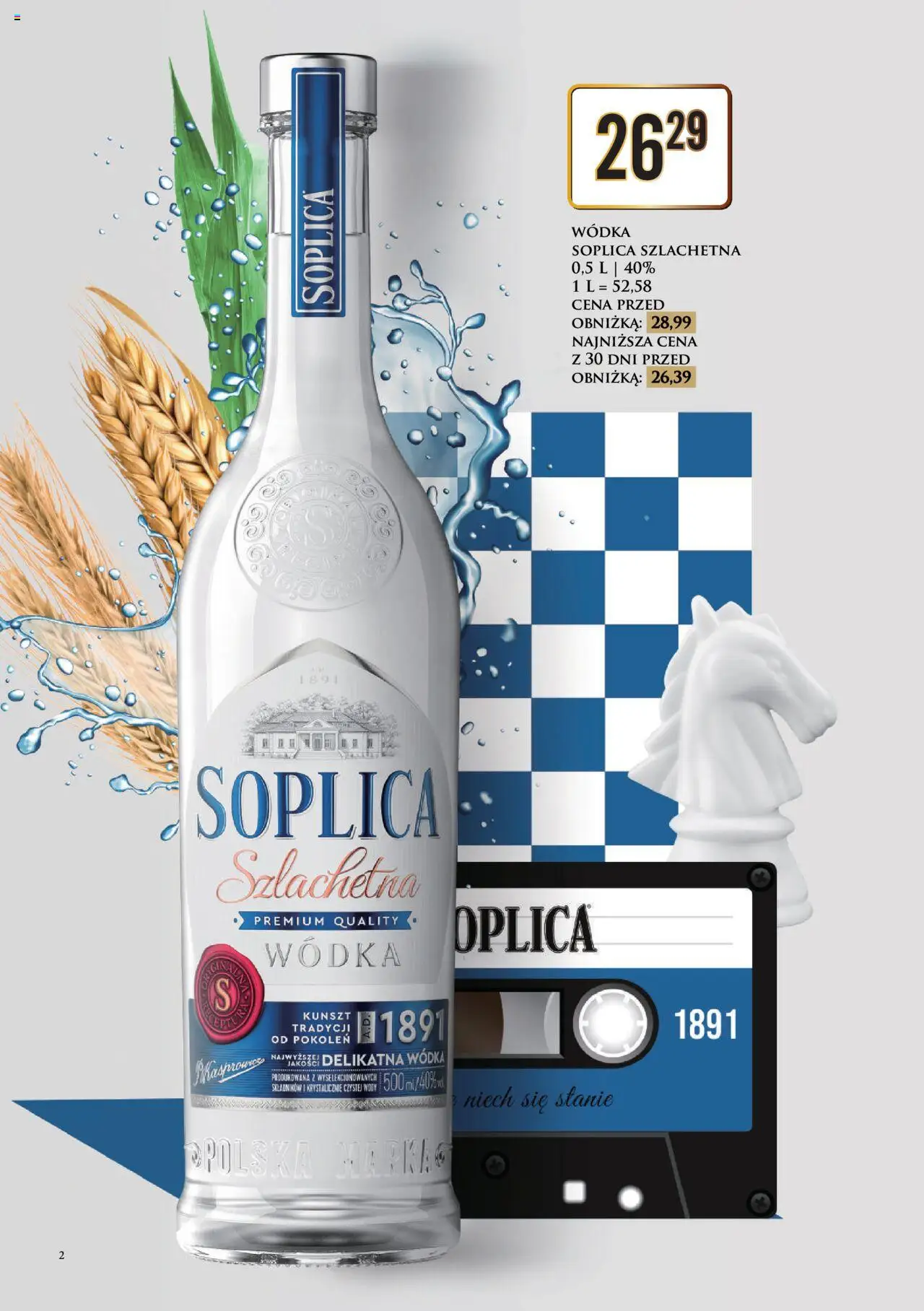 Dino Gazetka alkoholowa od 26.09.2025 | Strona: 2 | Produkty: Soplica wódka, Vodka, Wódka