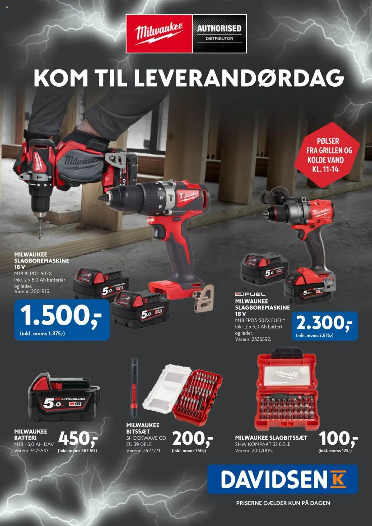 Davidsen Tilbudsavis gyldig fra 21.08.2025 | Side: 1 | Produkter: Pølser, Batterier, Batteri